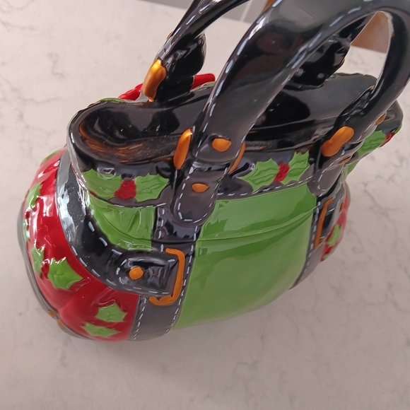 Vintage David's Cookies purse cookie jar - Picture 4 of 8